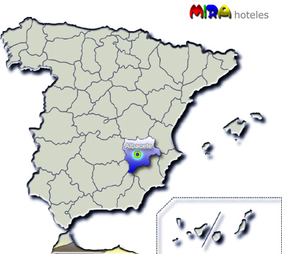 Hoteles en Albacete. Provincia de Castilla La Mancha - Capital Albacete