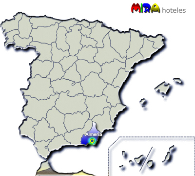 Hoteles en Almería. Provincia de Andalucía - Capital Almería