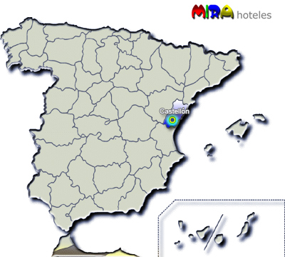 Hoteles en Castellón. Provincia de la Comunidad Valenciana - Capital Castellón de la Plana