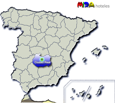 Hoteles en Ciudad Real. Provincia de Castilla La Mancha - Capital Ciudad Real