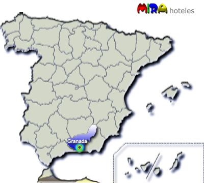 Hoteles en Granada. Provincia de Andalucía - Capital Granada
