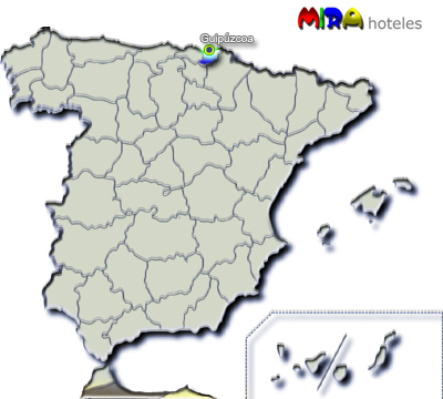 Hoteles en Guipúzcoa. Provincia del País Vasco - Capital San Sebastián
