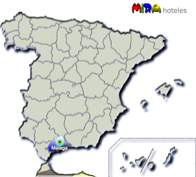Hoteles en Málaga. Provincia de Andalucía - Capital Málaga