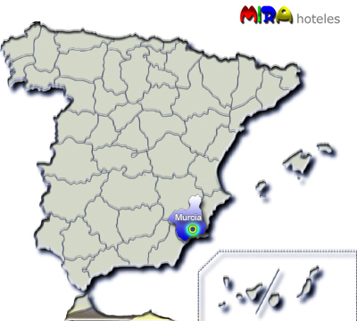 Hoteles en Murcia. Provincia de La Región de Murcia - Capital Murcia