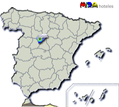 Hoteles en Segovia. Provincia de Castilla y León - Capital Segovia
