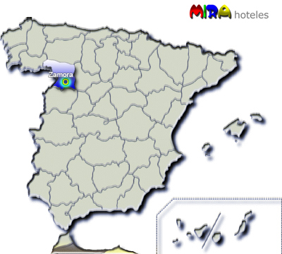 Hoteles en Zamora. Provincia de Castilla y León - Capital Zamora
