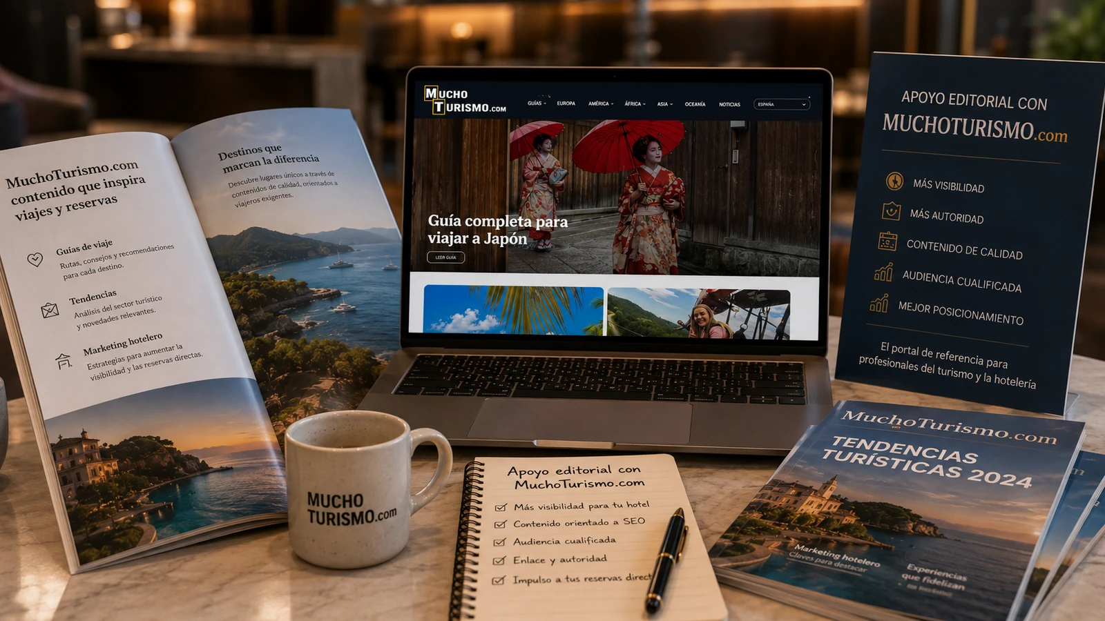 MuchoTurismo apoyo editorial hoteles